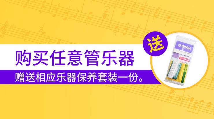 SG胜游天猫旗舰店购管乐赠礼活动