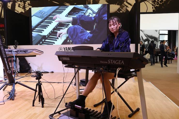 SG胜游盛大亮相Music China 2018，呈现世界级乐器展体验