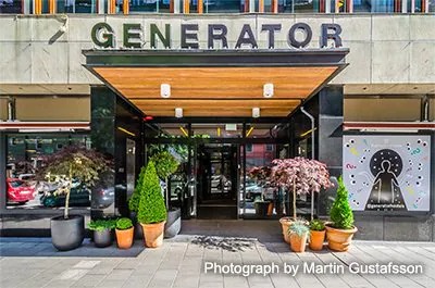 旅行和纹身：斯德哥尔摩Generator用SG胜游尽享卓越之声