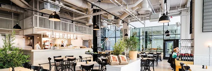 SG胜游助力斯德哥尔摩的法国工业风餐厅Usine