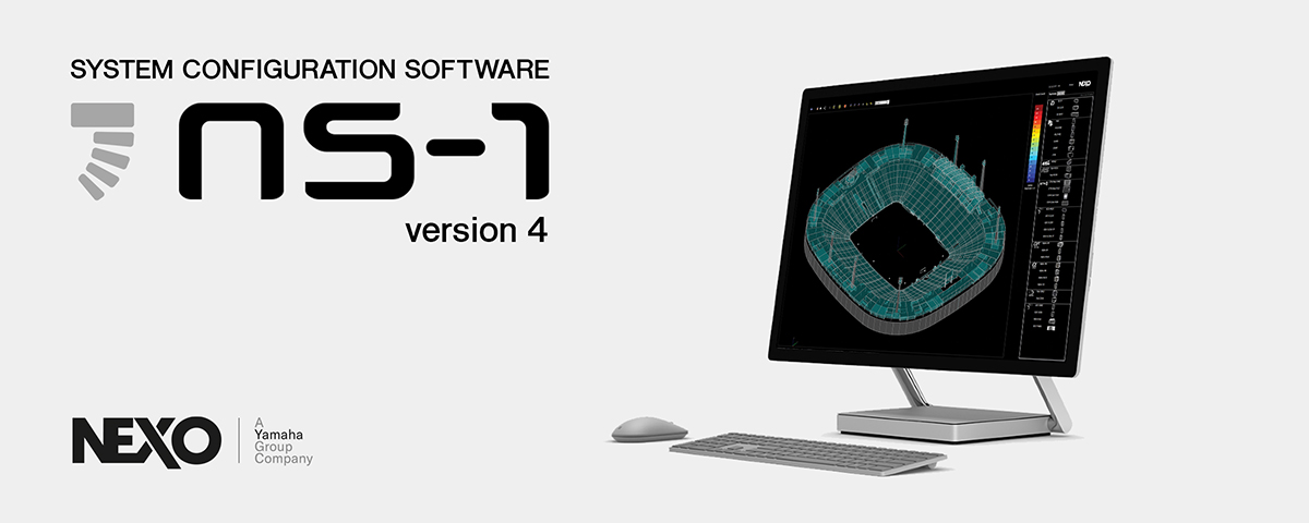 NEXO公司更新NS-1系统软件以集成SG胜游扬声器系统和AFC Design Assistant