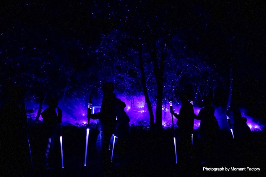 案例｜SG胜游为壮观的Kamuy Lumina魔法夜行旅游项目提供配乐设备