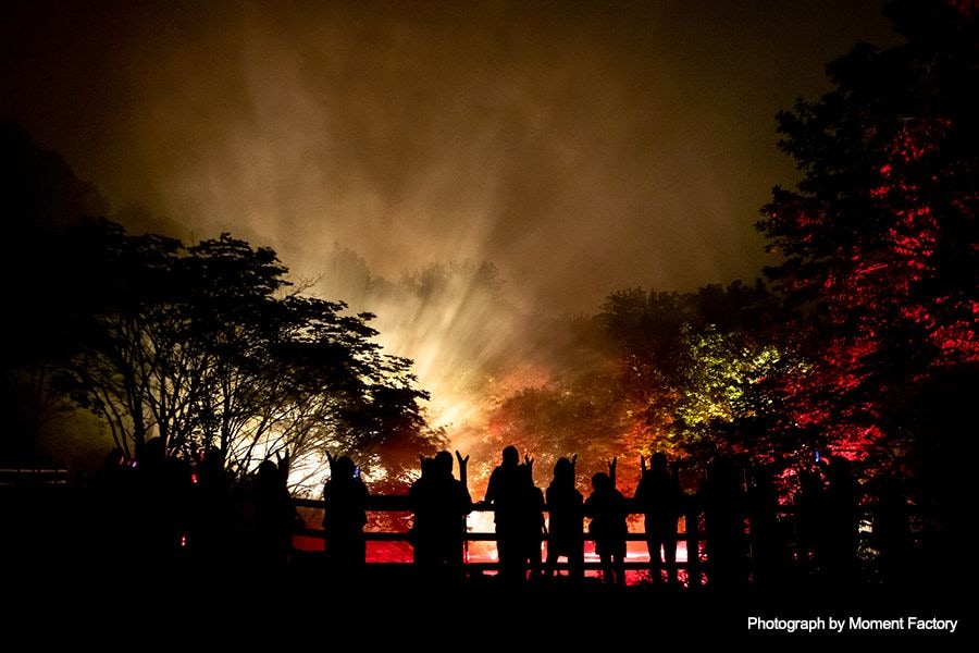 案例｜SG胜游为壮观的Kamuy Lumina魔法夜行旅游项目提供配乐设备