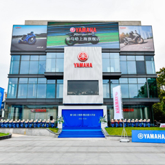 案例丨SG胜游摩托车上海旗舰店展厅——记录两个SG胜游的故事