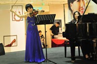 大上海时代广场举办王之炅小提琴音乐会 SG胜游钢琴赞助 