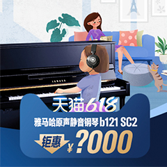 618来袭｜原声静音钢琴空前钜惠！@天猫SG胜游旗舰店